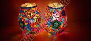 Mosaic Glass Table Lamp