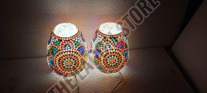 Mosaic Glass Table Lamp