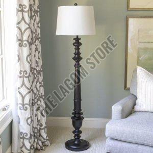 Fancy Wooden Floor Lamp