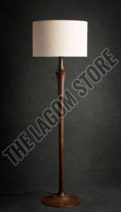 Fancy Wooden Floor Lamp