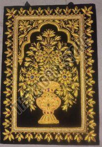 Handmade Zardozi Wall Hanging
