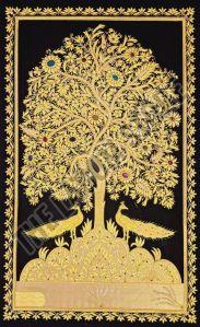 Handmade Zardozi Wall Hanging