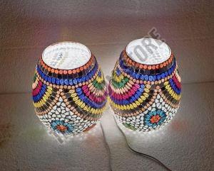 Mosaic Glass Table Lamp