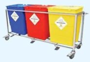 Hospital Biomedical Waste Trolley