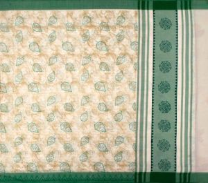 Ksr Handlooms Kerala Cotton Print Saree