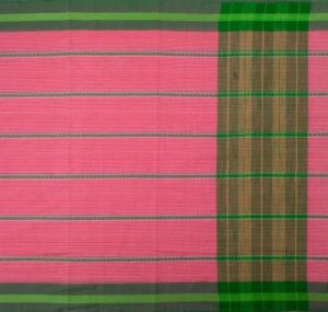 Ksr Handlooms Pink Kollam Buta Saree