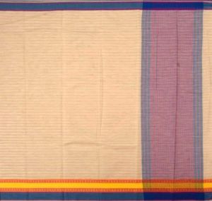 Ksr Handlooms Kollam Pattern Cotton Saree