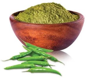 GVEI Cosmetic Green Chilli Powder