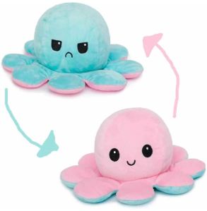 Reversible Octopus Plush Soft Toy