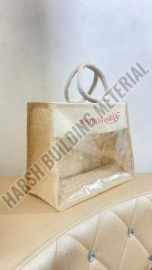 Jute Bag with PVC Window