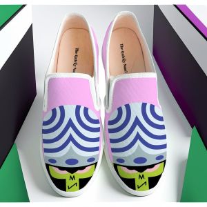 Mojo Jojo Print Girls Slip On Shoes