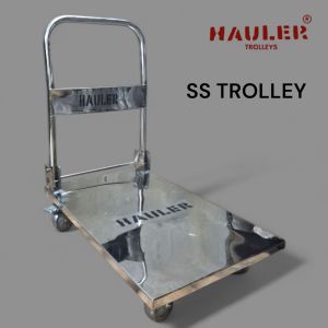 Ss foldable platform trolley (150kg)