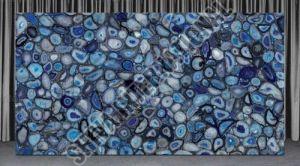 Blue Agate Slab