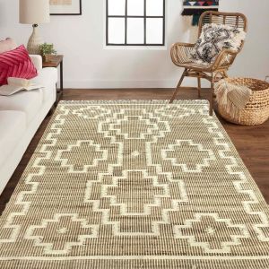 Handwoven Jute Wool Rugs