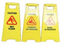 Wet Floor Safety Sign Board