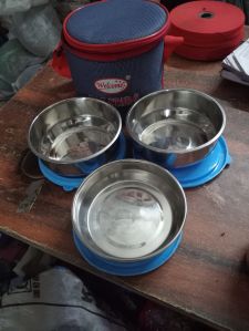 Stainless Steel Round Lunch Box