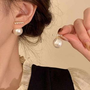 JJK30 Ladies Stylish Pearl Stone Earrings