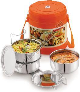 Hot Club Insulated Tiffin 3 Containers