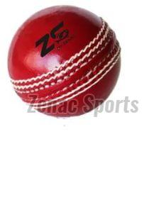 Leather Red Cricket Ball