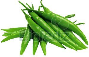 fresh green chilli