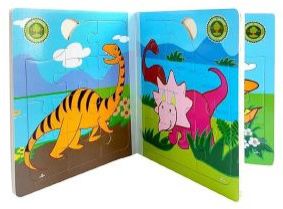 Wooden 3D Book Jigsaw Puzzle