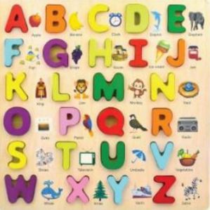 Wooden ABC Learning Board