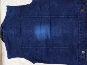 Mens Half Sleeve Denim Jackets