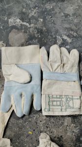 10 inch leather canvas gloves for factory use