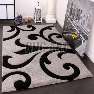 Black And White Designer Carpet