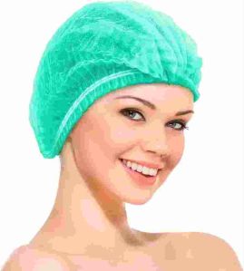 Bouffant Cap Green