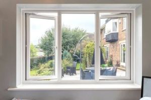 6x5 Feet White UPVC Casement Window