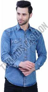 Men Cotton Denim Shirt