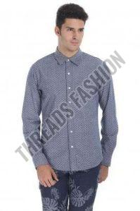 Mens Cotton Chambray Shirt