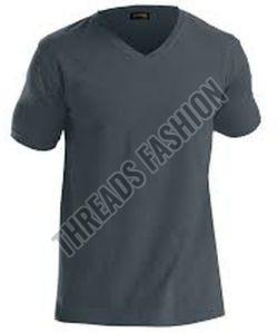 Mens Slim Fit V Neck T Shirt