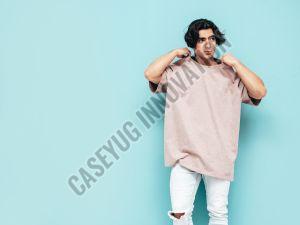 Mens Casual Oversized T Shirt