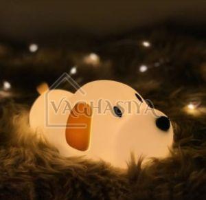 Cute Silicone Puppy LED Night Lamp