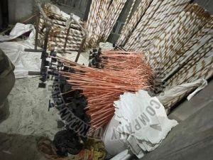 Polished Copper Bonded Lightning Arrester