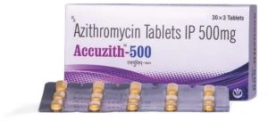 500mg Accuzith Azithromycin Tablet