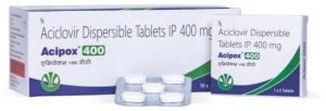 Acipox-400 DT Acyclovir Tablet