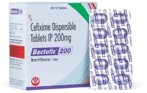 Bactofix Cefixime Dispersible Tablet