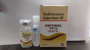 Ceftirol Ceftriaxone 500 mg Injection