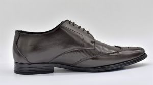 Black lace up derby Shoes