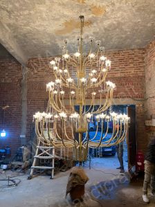 70 Light Hanging Chandelier