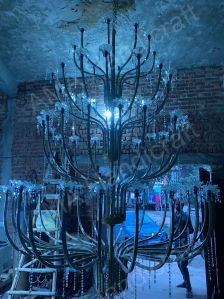 70 Light Hanging Chandelier