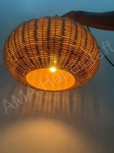 Customized Hanging Bamboo Cane Lamp