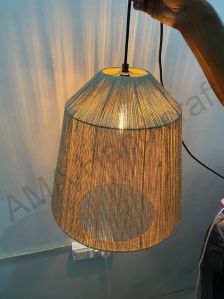 Hanging Natural Jute Ceiling Lamp