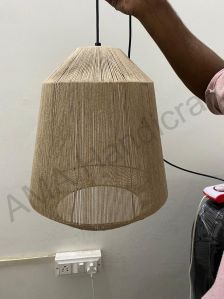 Hanging Natural Jute Ceiling Lamp