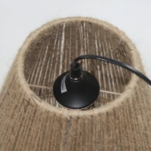 Jute Hanging Pendant Lamp