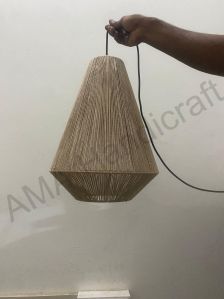 Jute Hanging Pendant Lamp