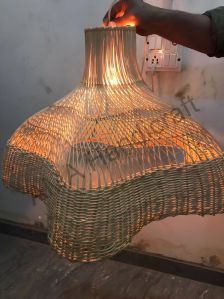 Rattan Cane Hanging Lamp